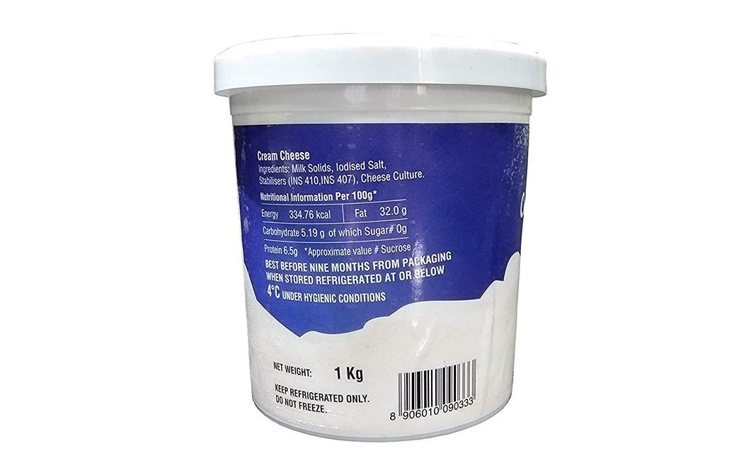 Dlecta Cream Cheese    Pack  1 kilogram